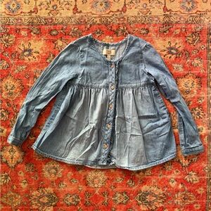 True Craft Light Blue Button-Up Shirt